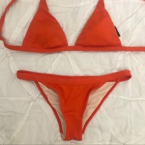 PACSUN orange bikini copy